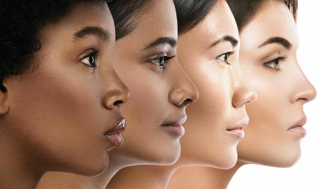 Expert care for all skin tones — diverse skin tone spectrum